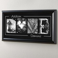 Personalized Love Framed Print
