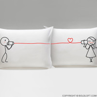 sentimental booty call pillow cases for your new boyfriend