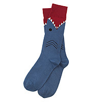 shark socks funny gift for thirteen year old