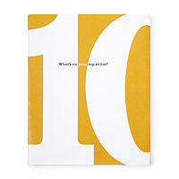 inspirational top 10 list journal gift for thirteen year old
