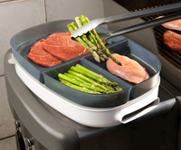portable grill caddy to help you eat healthier and grill more in 2016 new year's resolutions tips