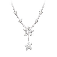 sparkly shining star necklace gift for thirteen year old girl